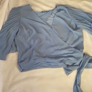 Baby Blue crop top